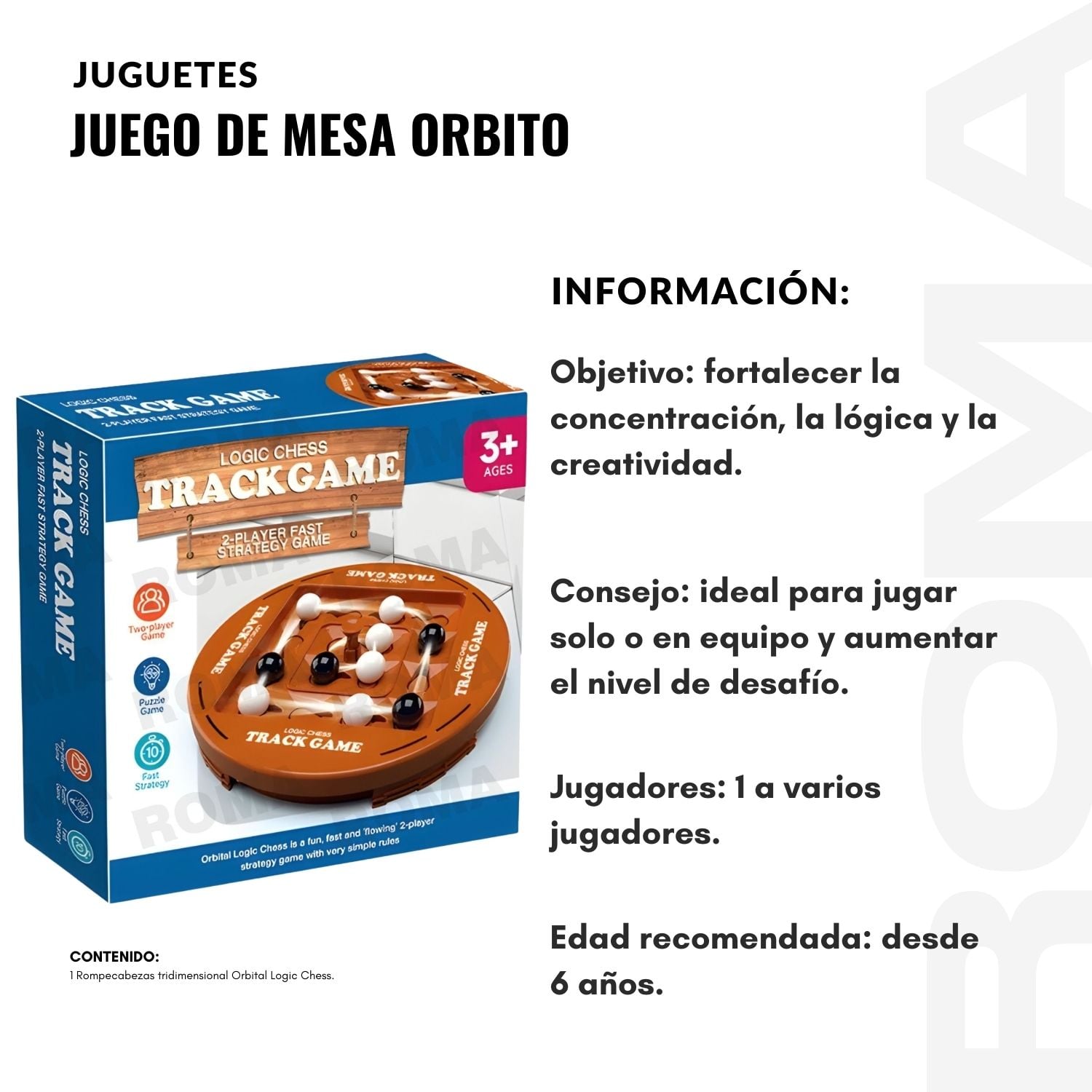 JUEGO DE MESA ORBITO - JUEGO DIDÁCTICO - 2