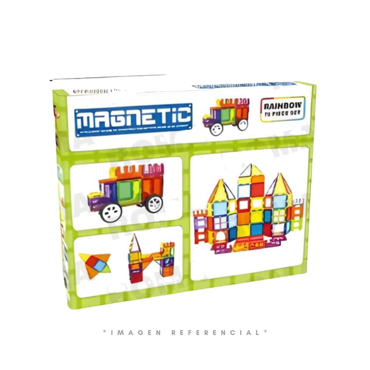 SET DE BLOQUES MAGNETICOS X 76 PIEZAS - 1