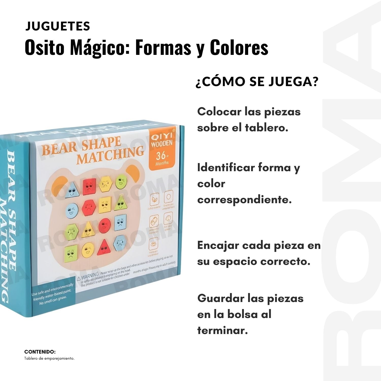 OSITO MÁGICO FORMAS Y COLORES CON TIMBRE - 3