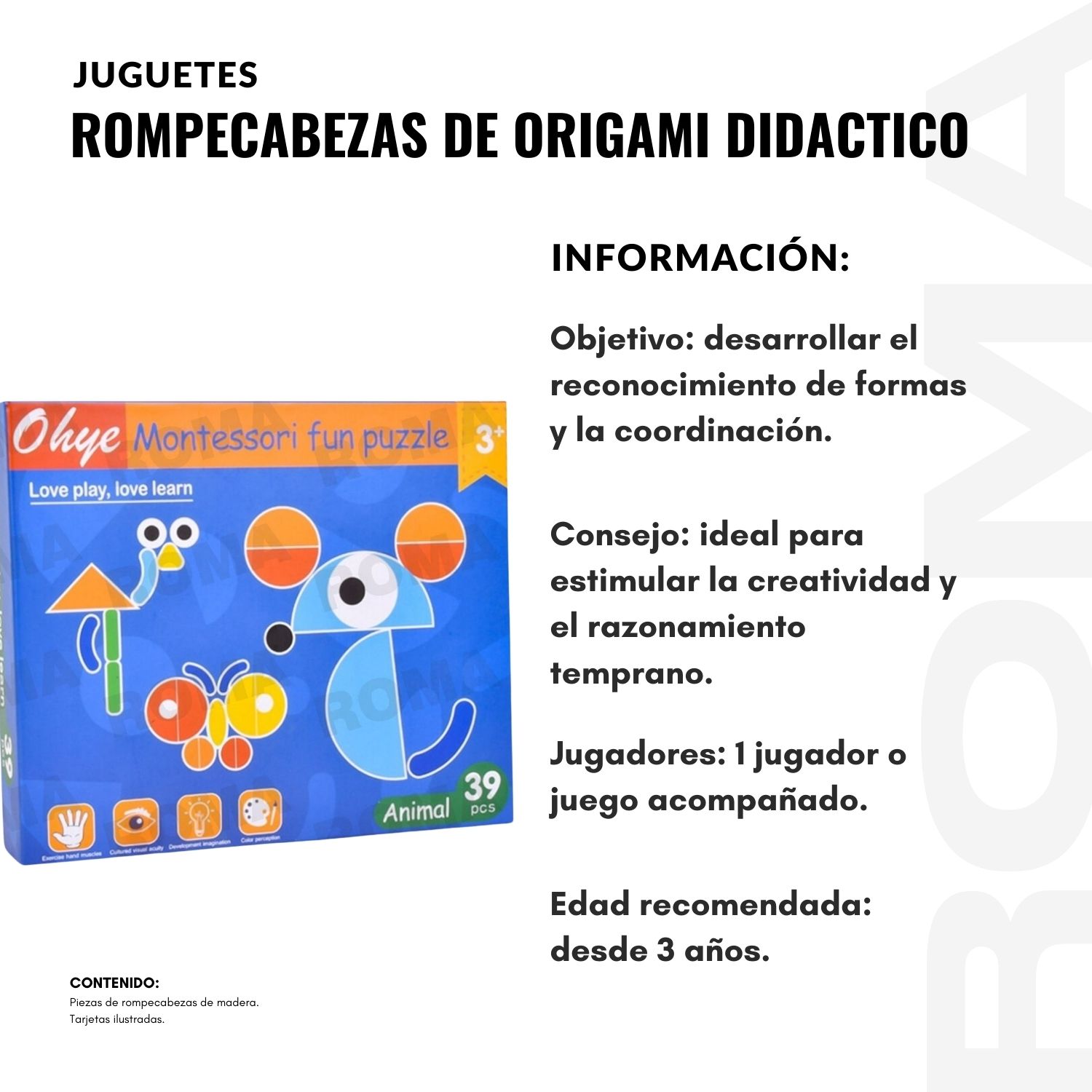 ROMPECABEZAS TANGRAM CON TIMBRE - 2