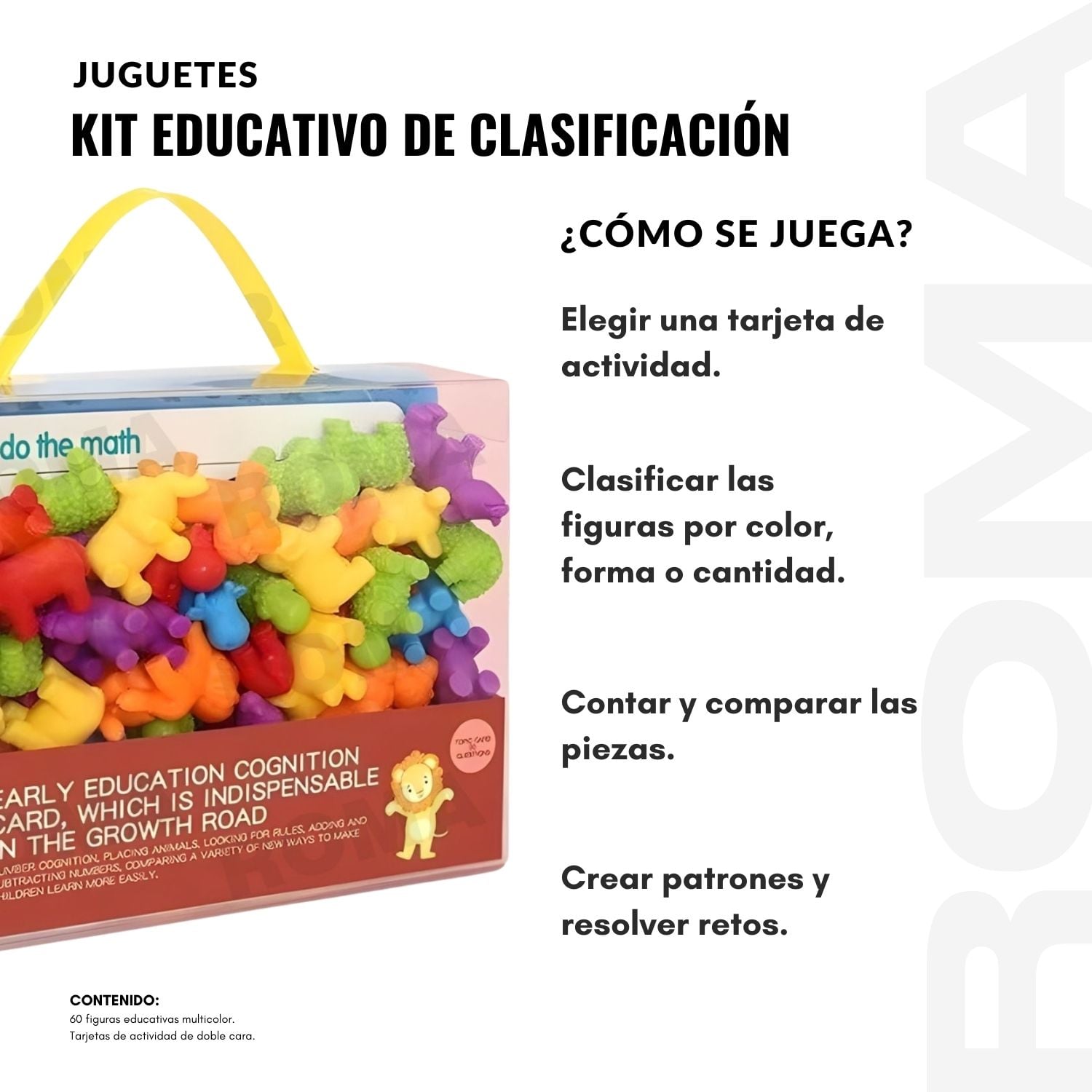 KIT EDUCATIVO DE CLASIFICACIÓN - JUEGO DIDÁCTICO - 3