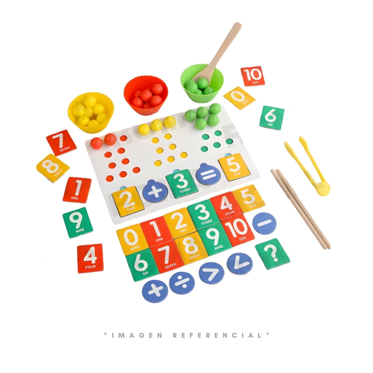 JUEGO DE OPERACIONES CON CUENTA - JUEGO DIDÁCTICO - 1