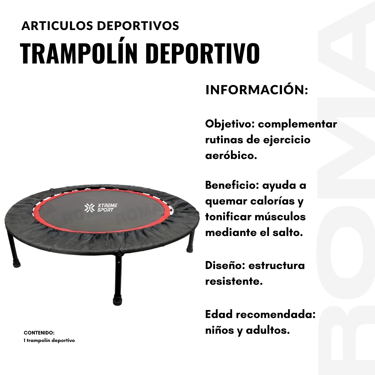 TRAMPOLÍN DEPORTIVO - 2