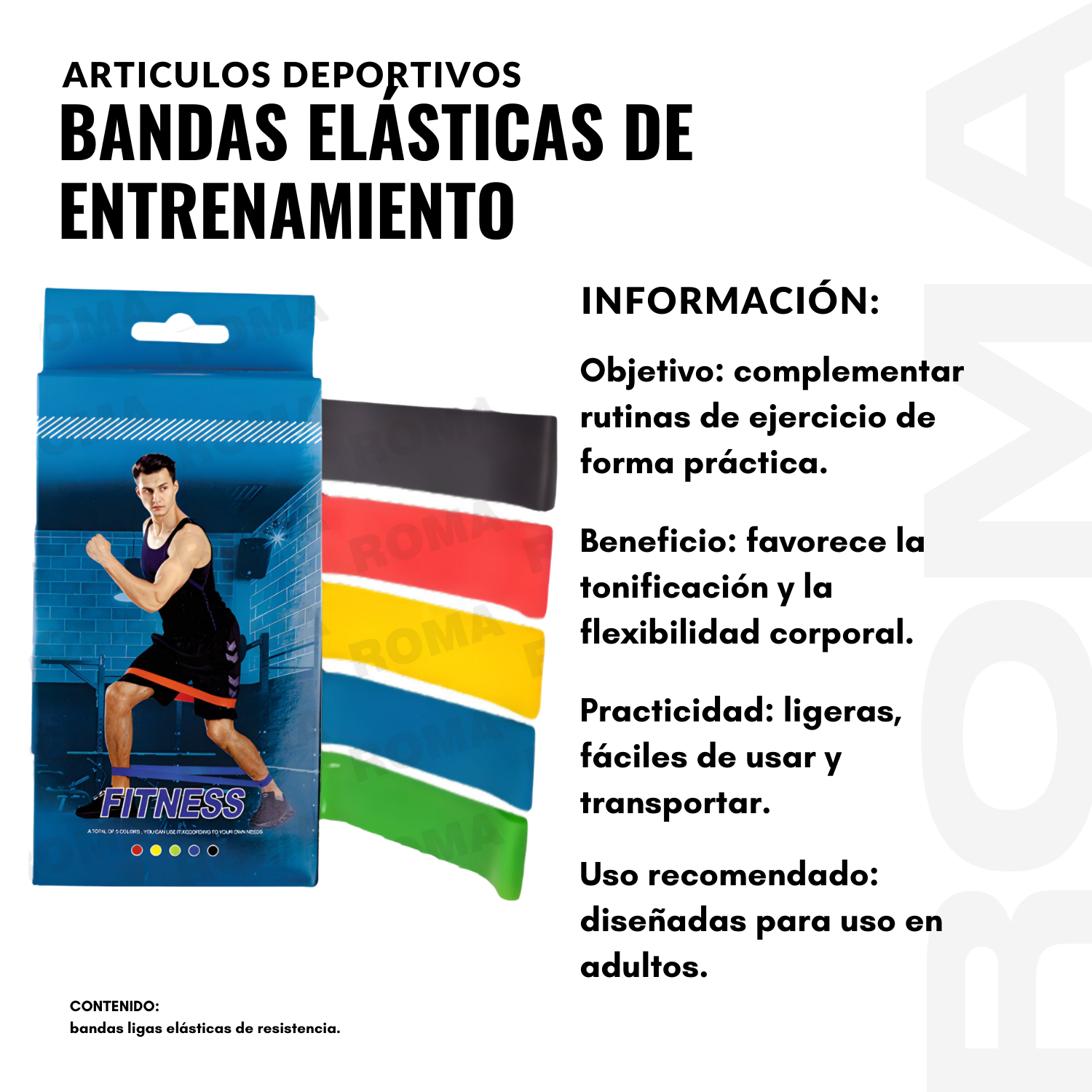 BANDAS ELÁSTICAS DE TPE - 2