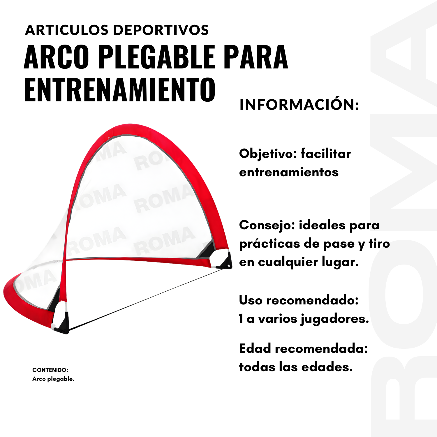 ARCO PLEGABLE PARA ENTRENAMIENTO - 2