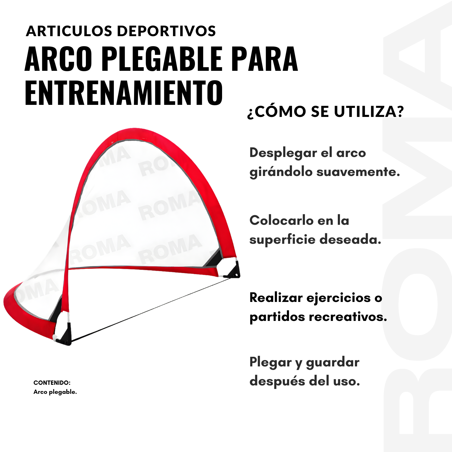 ARCO PLEGABLE PARA ENTRENAMIENTO - 3