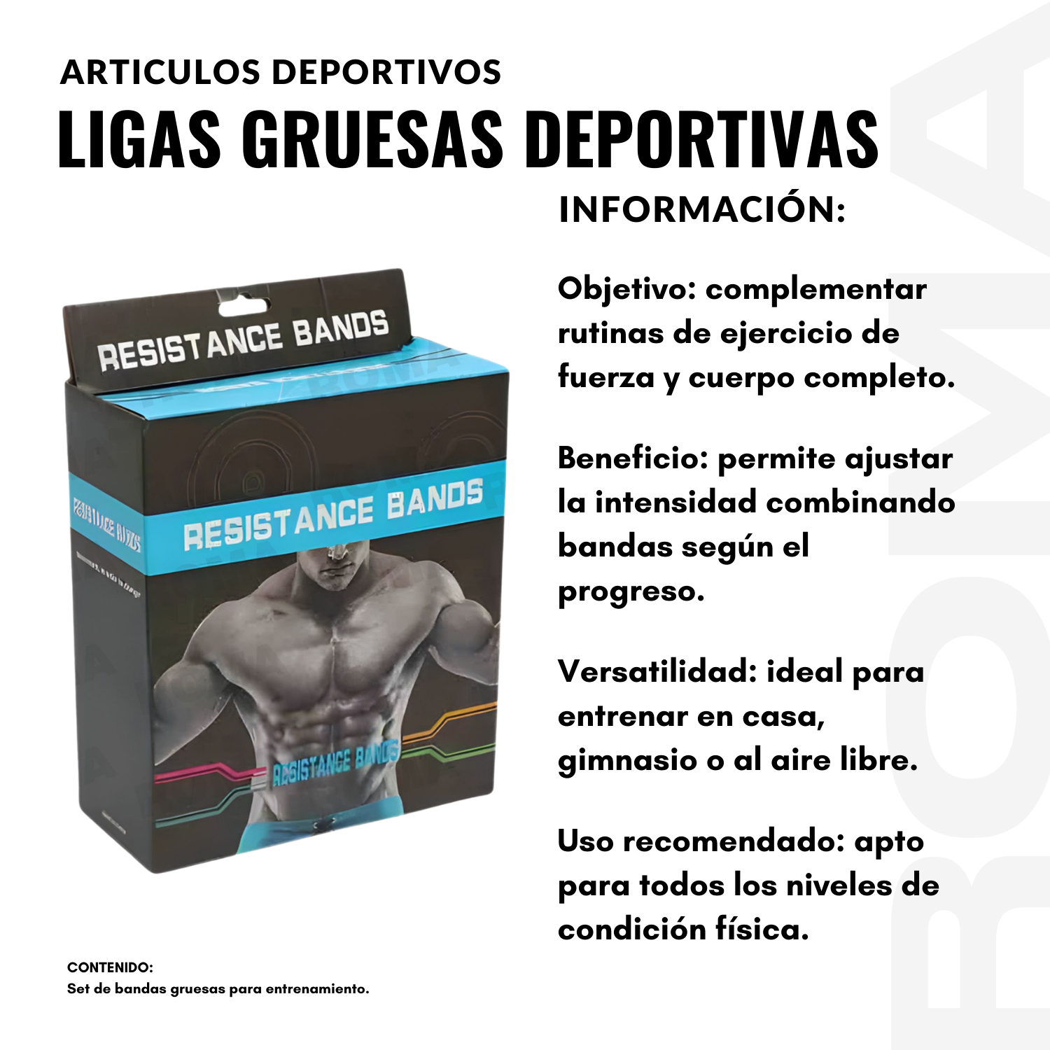 LIGAS GRUESAS DEPORTIVAS - 2