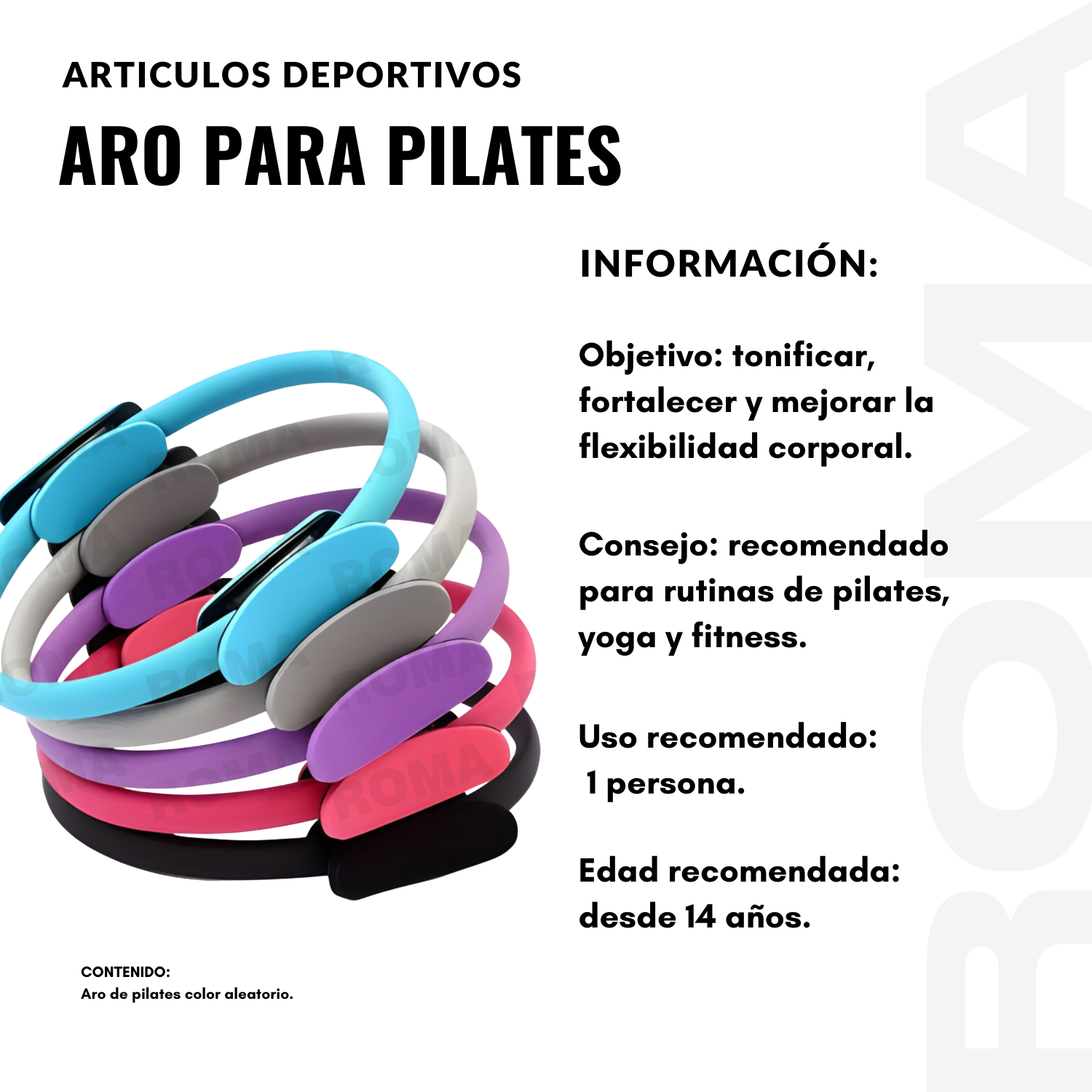 ARO PARA PILATES EN COLORES - 2