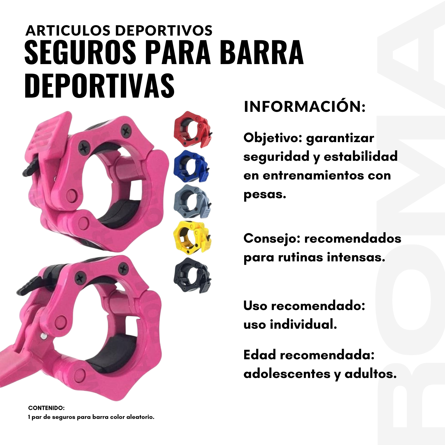 SEGUROS PARA BARRA DEPORTIVAS - 2