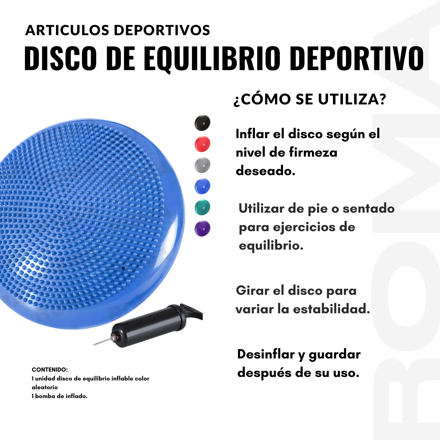 DISCO DE EQUILIBRIO COLORES - 3