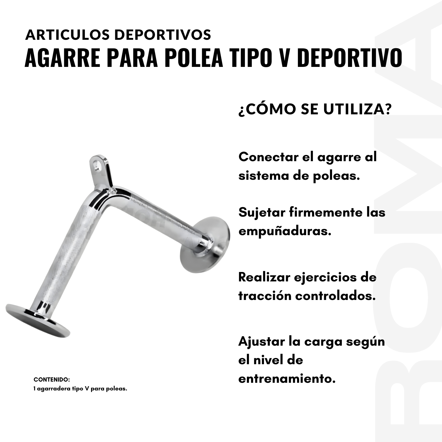 AGARRE PARA POLEA TIPO V DEPORTIVO - 3