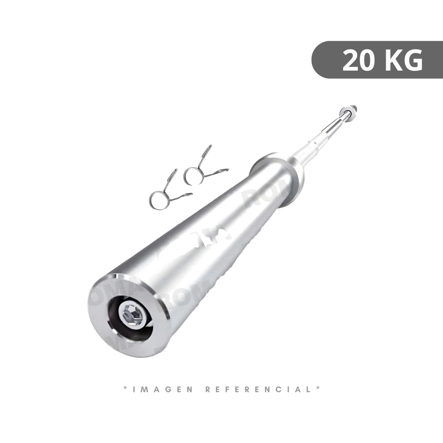 BARRA RECTA OLÍMPICA 20 KG - 1