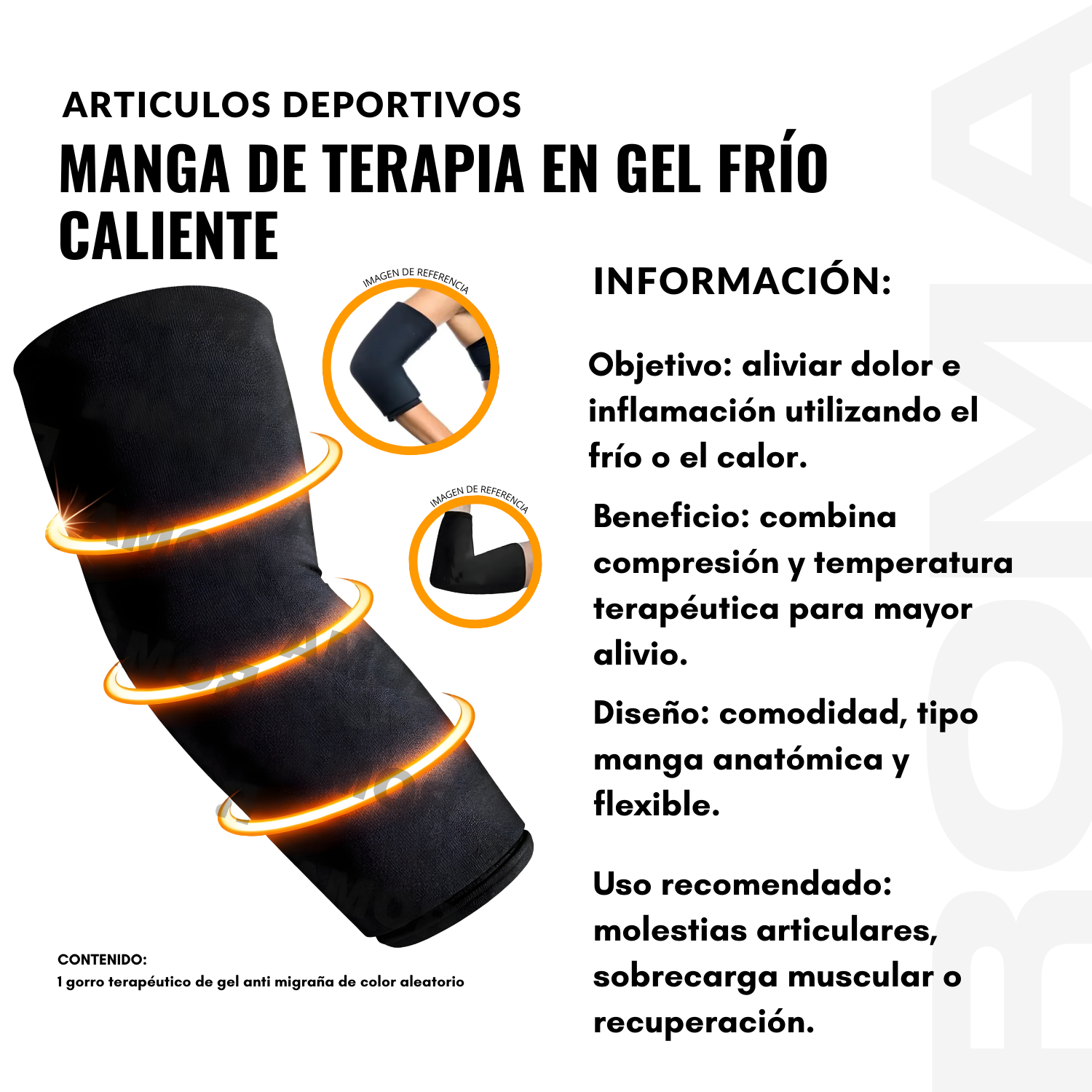 MANGA DE TERAPIA EN GEL FRIO CALIENTE - 2