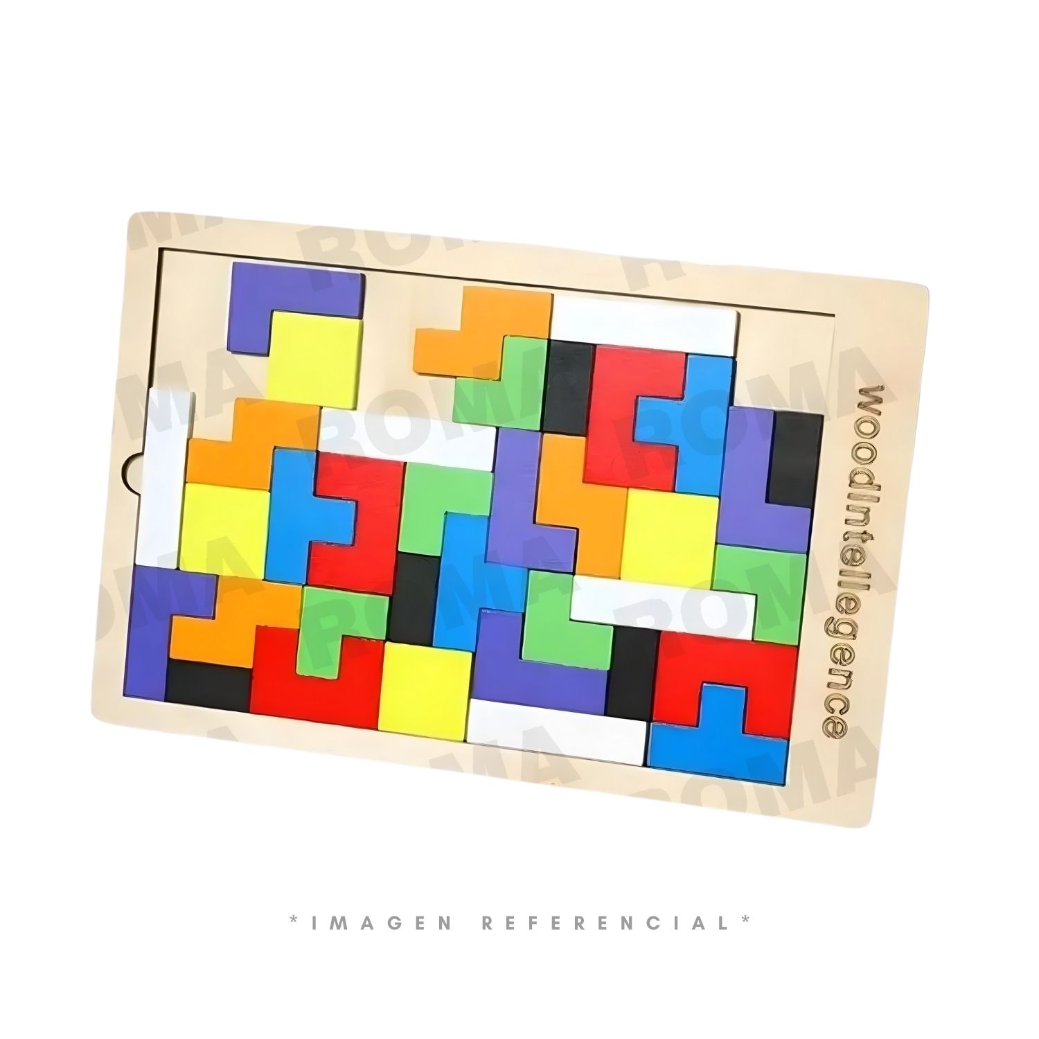 TABLERO DIDACTICO TETRIS - JUEGO DIDÁCTICO - 1