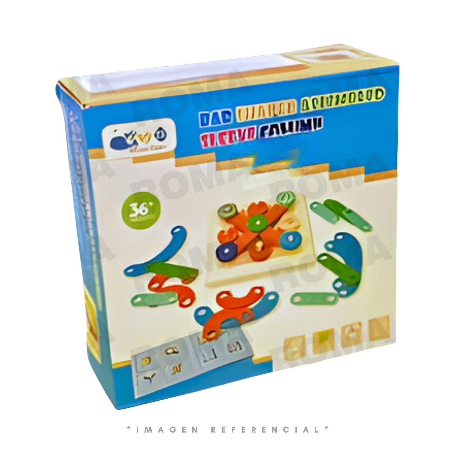 PUZZLE MONTESSORI TABLERO GEOMÉTRICO DE FIGURAS - 1