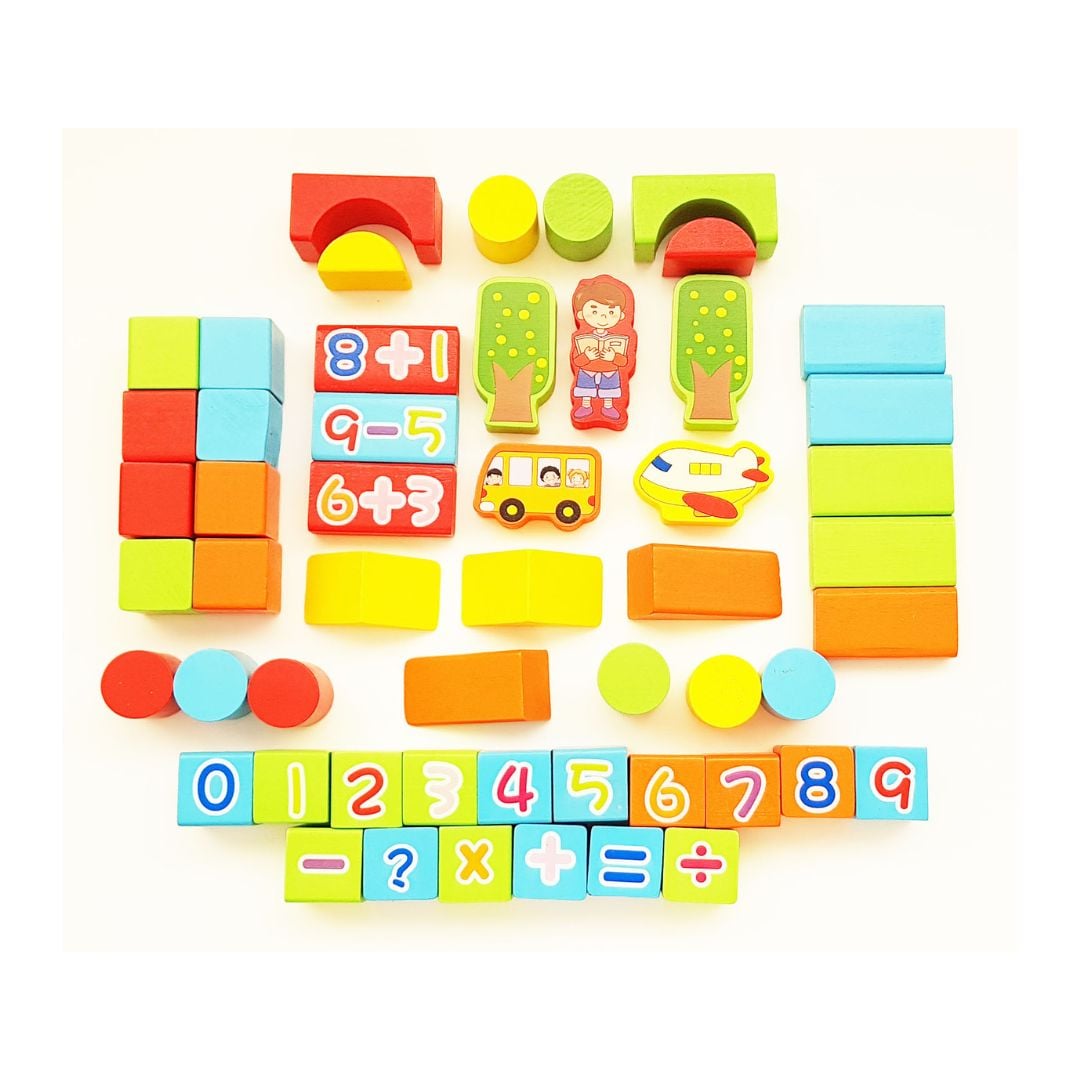 BLOQUES DE CONSTRUCCIÓN DIGITALES PUZZLE PARA NIÑOS 53PCS - 3