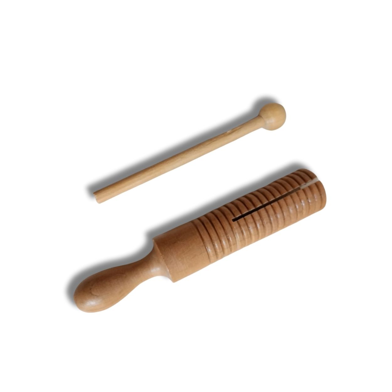 GUIRO INSTRUMENTO MUSICAL DE MADERA PARA NIÑOS - 1