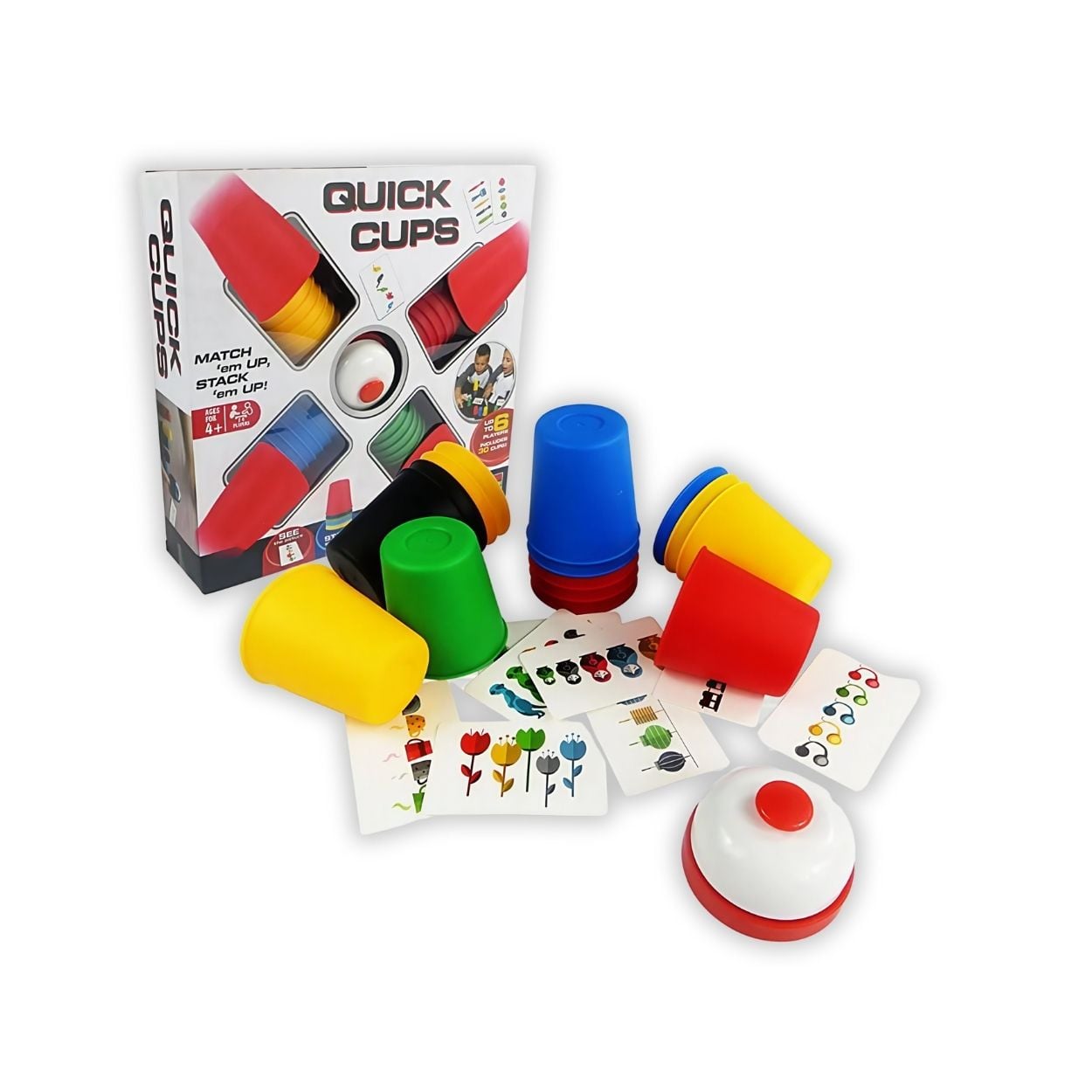 JUEGO DIDÁCTICO CLASIFICACIÓN DE VASOS RÁPIDOS APILABLES - 1