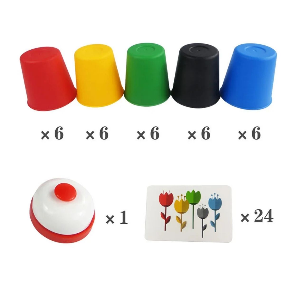 JUEGO DIDÁCTICO CLASIFICACIÓN DE VASOS RÁPIDOS APILABLES - 2