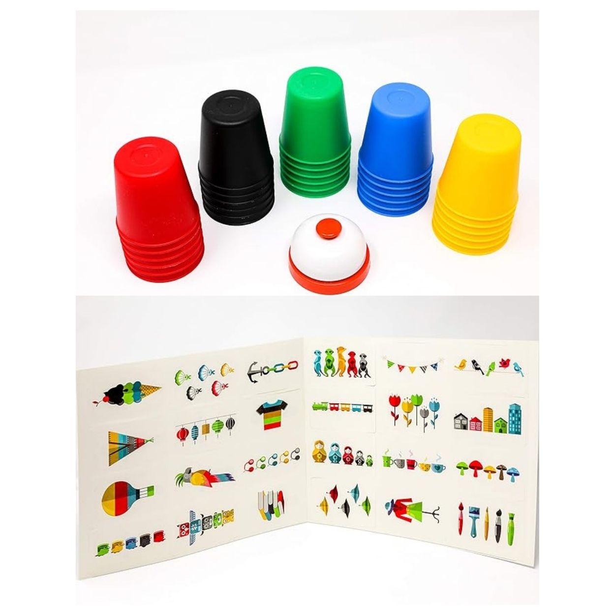 JUEGO DIDÁCTICO CLASIFICACIÓN DE VASOS RÁPIDOS APILABLES - 4