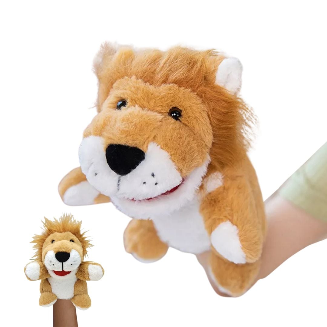 TÍTERE DE MANO PELUCHE ANIMAL DEL BOSQUE PARA NIÑOS - 1