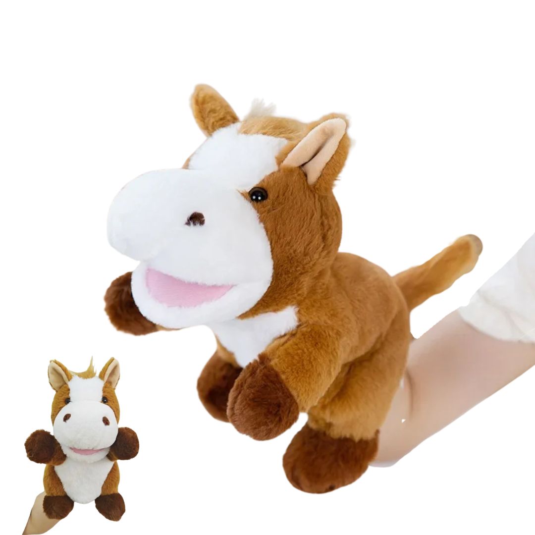 TÍTERE DE MANO PELUCHE ANIMAL DEL BOSQUE PARA NIÑOS - 1
