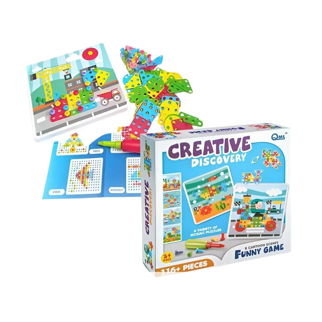 JUEGO ROMPECABEZAS CON DESTORNILLADOR CREATIVE DISCOVERY - 1