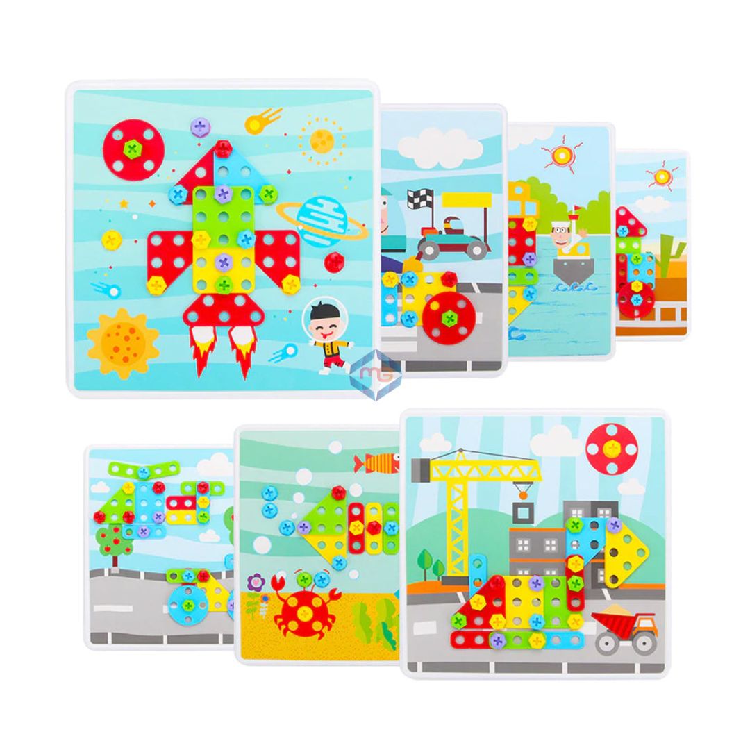 JUEGO ROMPECABEZAS CON DESTORNILLADOR CREATIVE DISCOVERY - 2