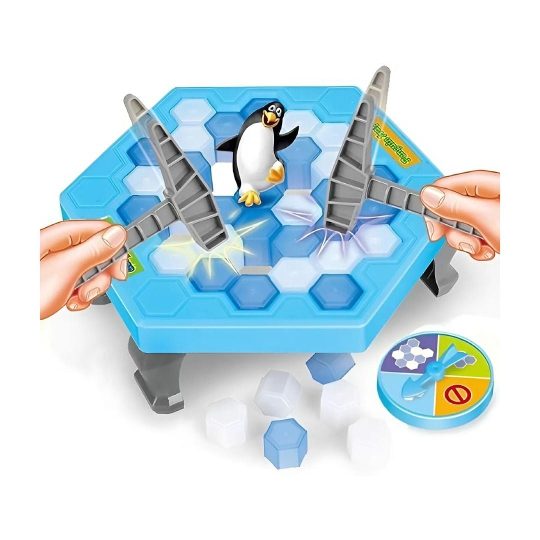 JUEGO DE MESA DIDÁCTICO PINGUINO ROMPIENDO EL HIELO - 1