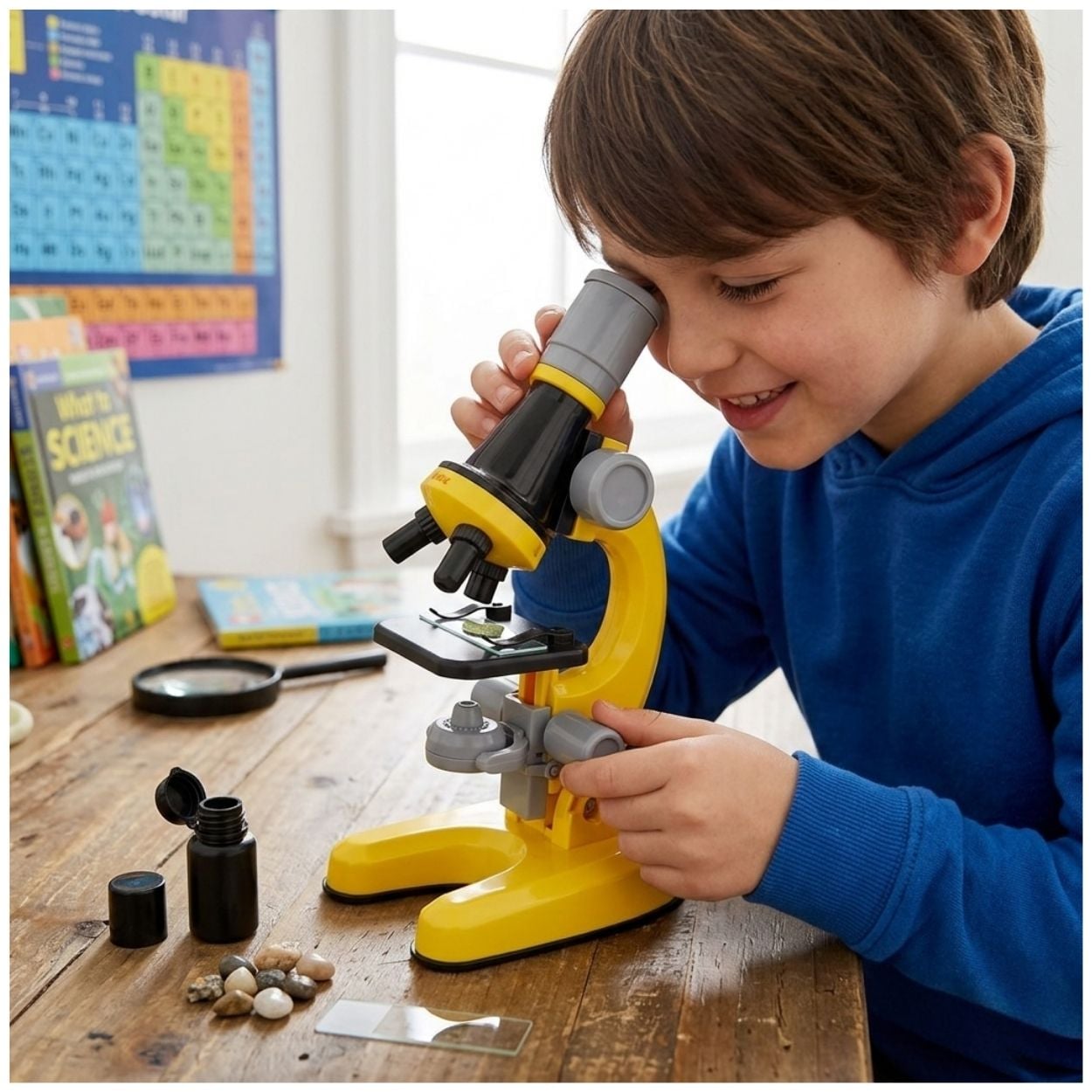 MICROSCOPIO EXPLORADOR EDUCATIVO DE JUGUETE PARA NIÑOS - 2