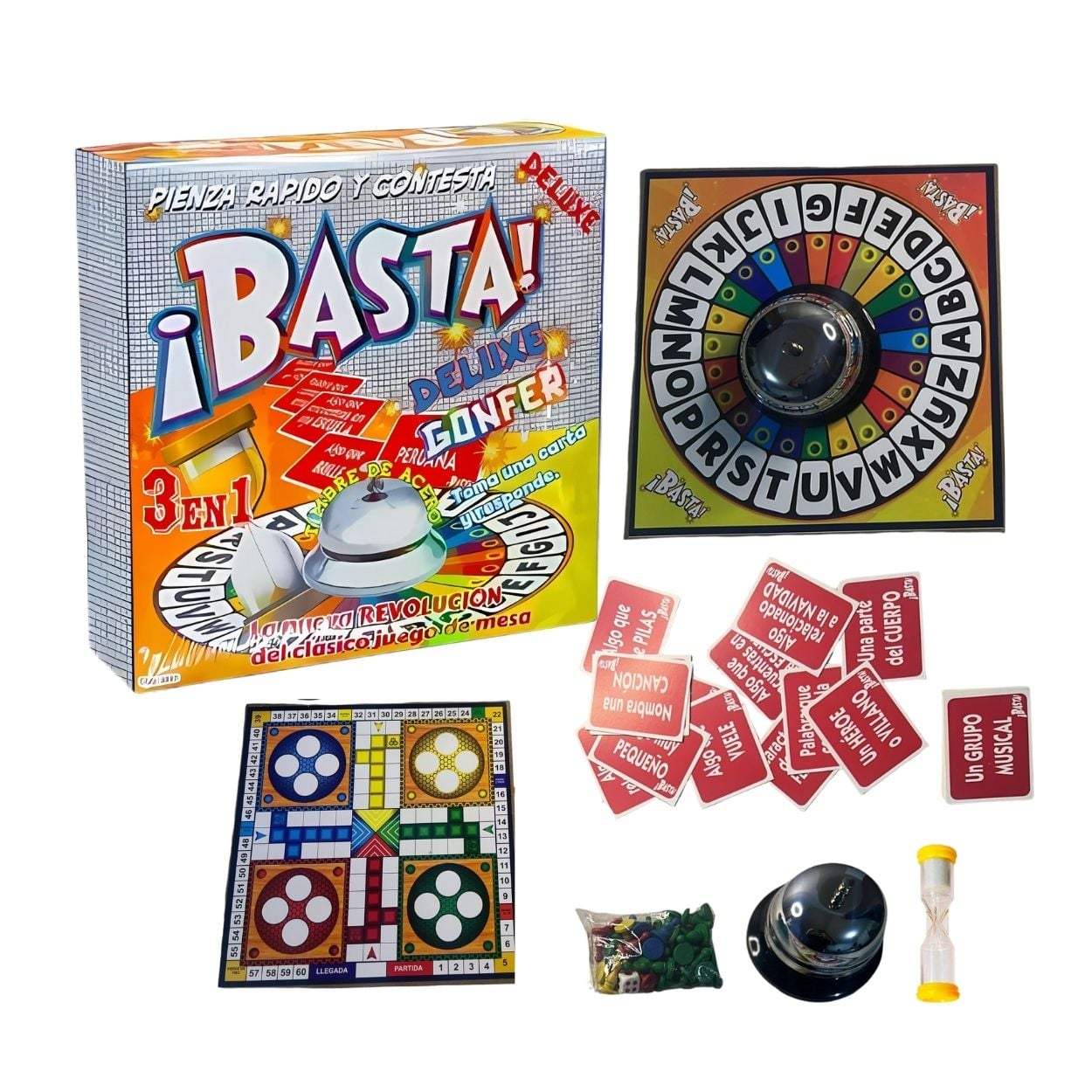 PACK JUEGOS DE MESA FAMILIAR BASTA EXTREME + UNO NOMERCY - 3