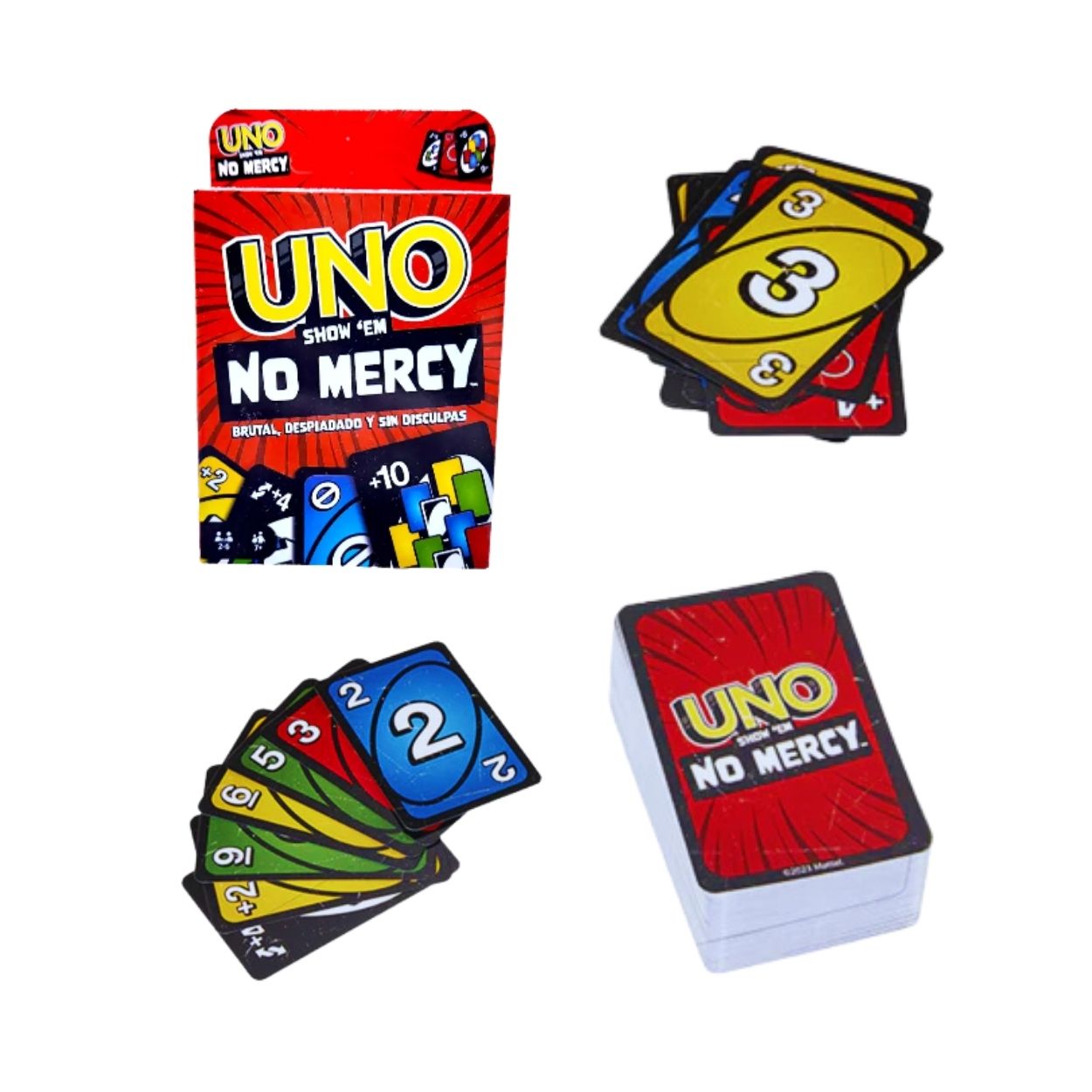 DÚO JUEGOS DE MESA BASTA DIGITAL + UNO NO MERCY - 2