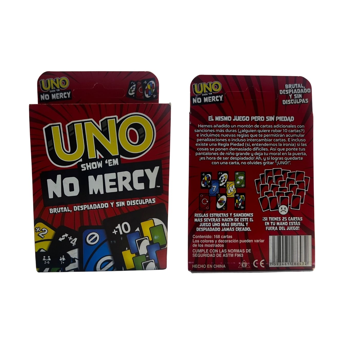 DÚO JUEGOS DE MESA BASTA DIGITAL + UNO NO MERCY - 4