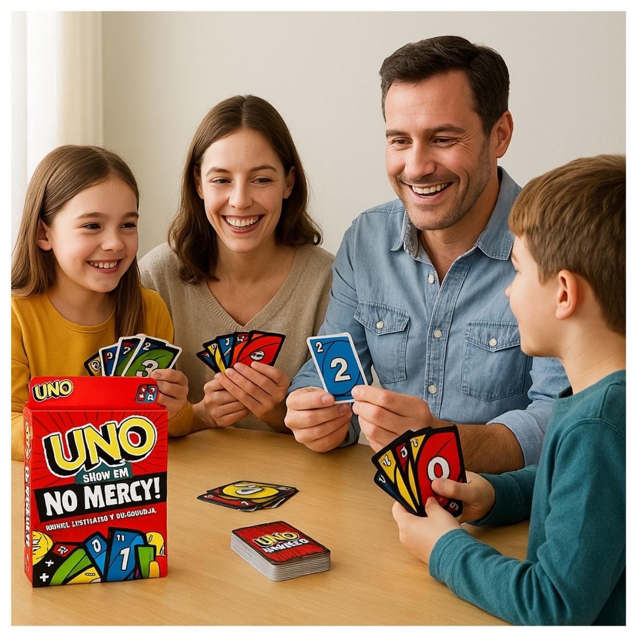 JUEGO DE MESA ESTRATÉGICO UNO NO MERCY - 3