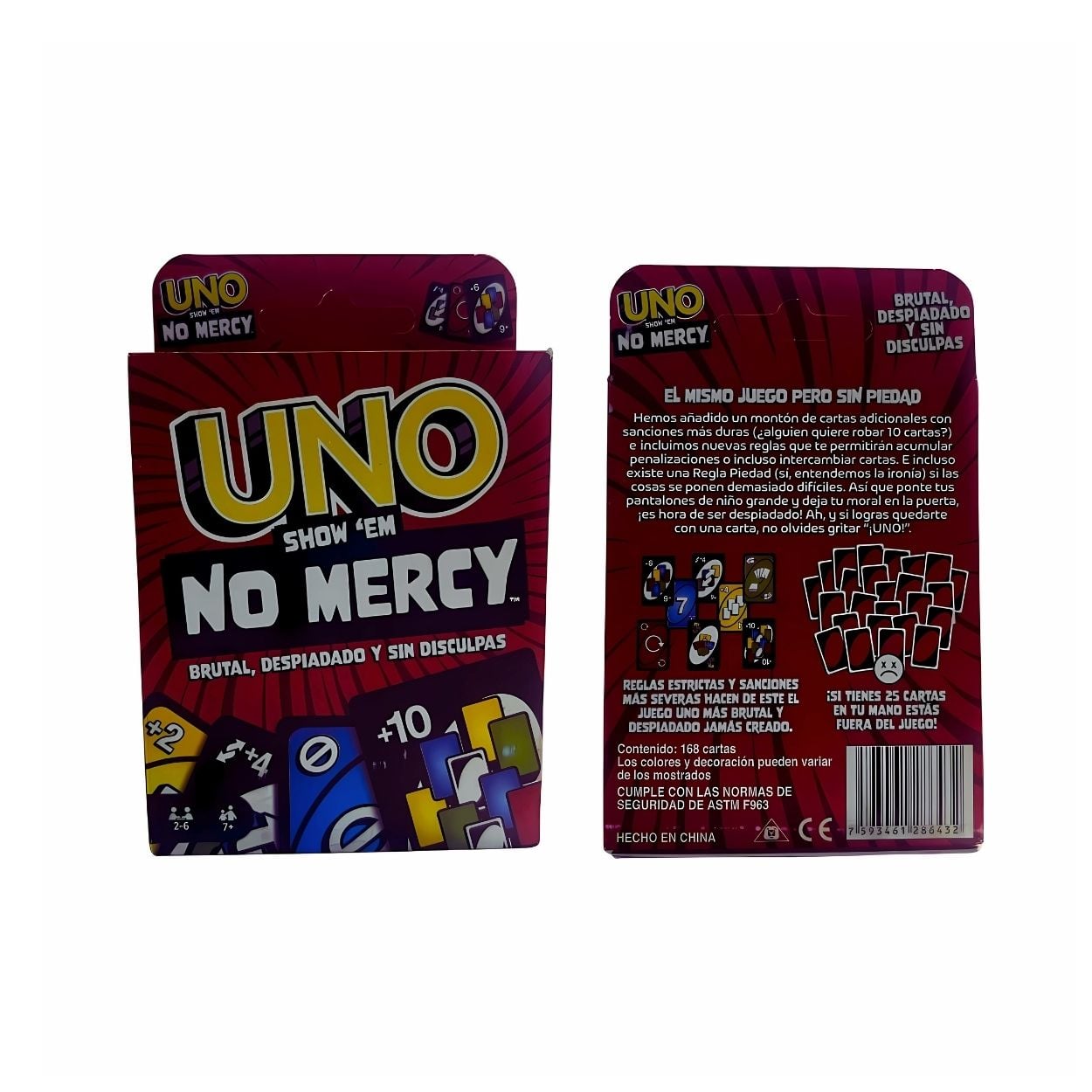 JUEGO DE MESA ESTRATÉGICO UNO NO MERCY - 4