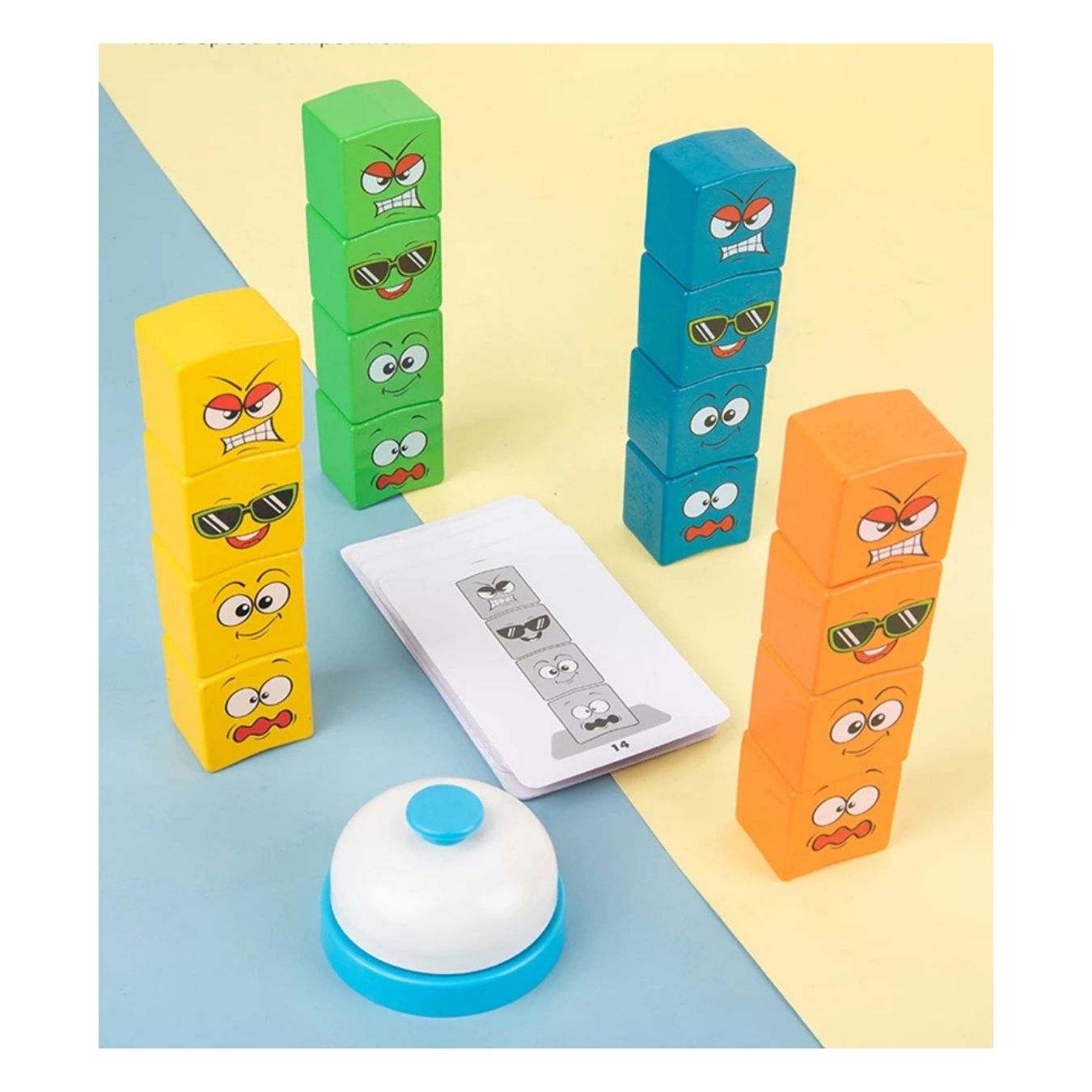 JUEGO DIDÁCTICO PUZZLE CUBOS DE EMOCIONES PARA NIÑOS - 5