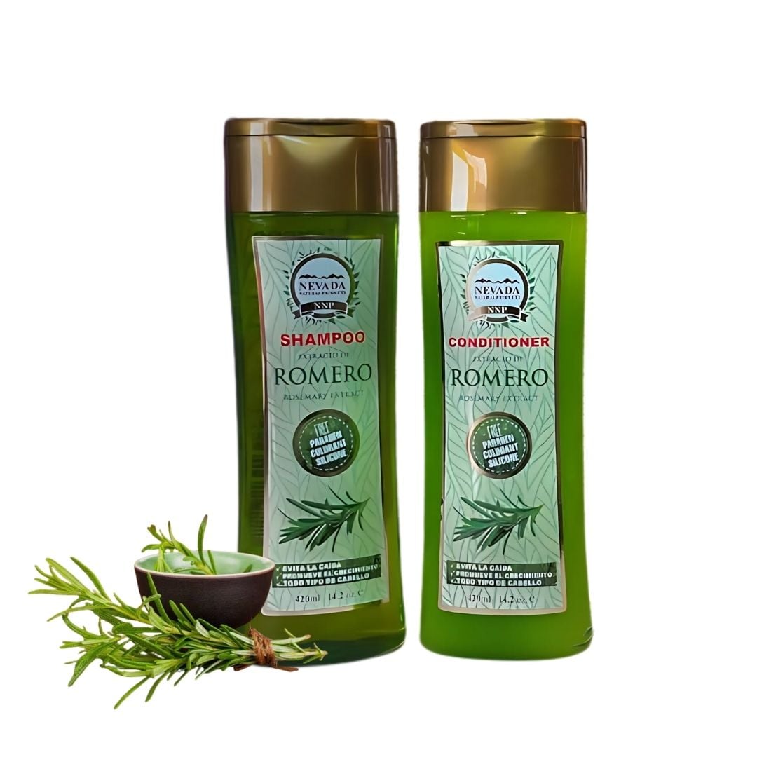 NEVADA SHAMPOO + ACONDICIONADOR 420ML CAPILAR ROMERO CRECEPELO - 1