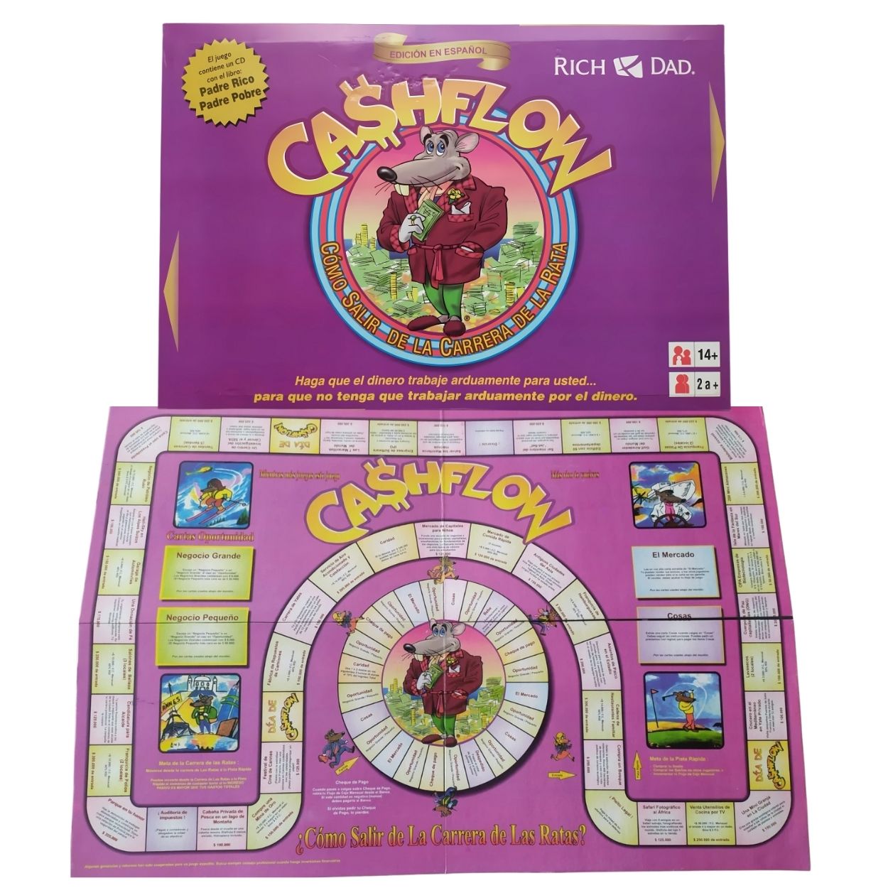 CASHFLOW JUEGO DE FINANZAS - JUEGO DE MESA FAMILIAR - 3