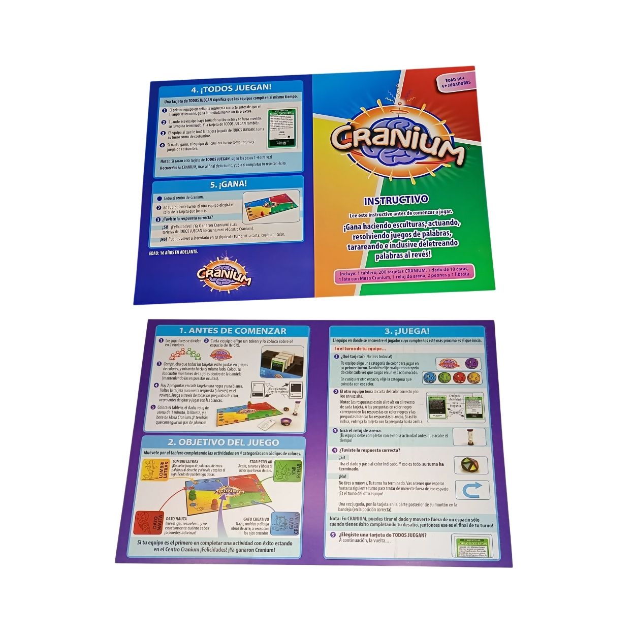 JUEGO DE PALABRAS EDUCATIVO CRANIUM PARA NIÑOS - 4