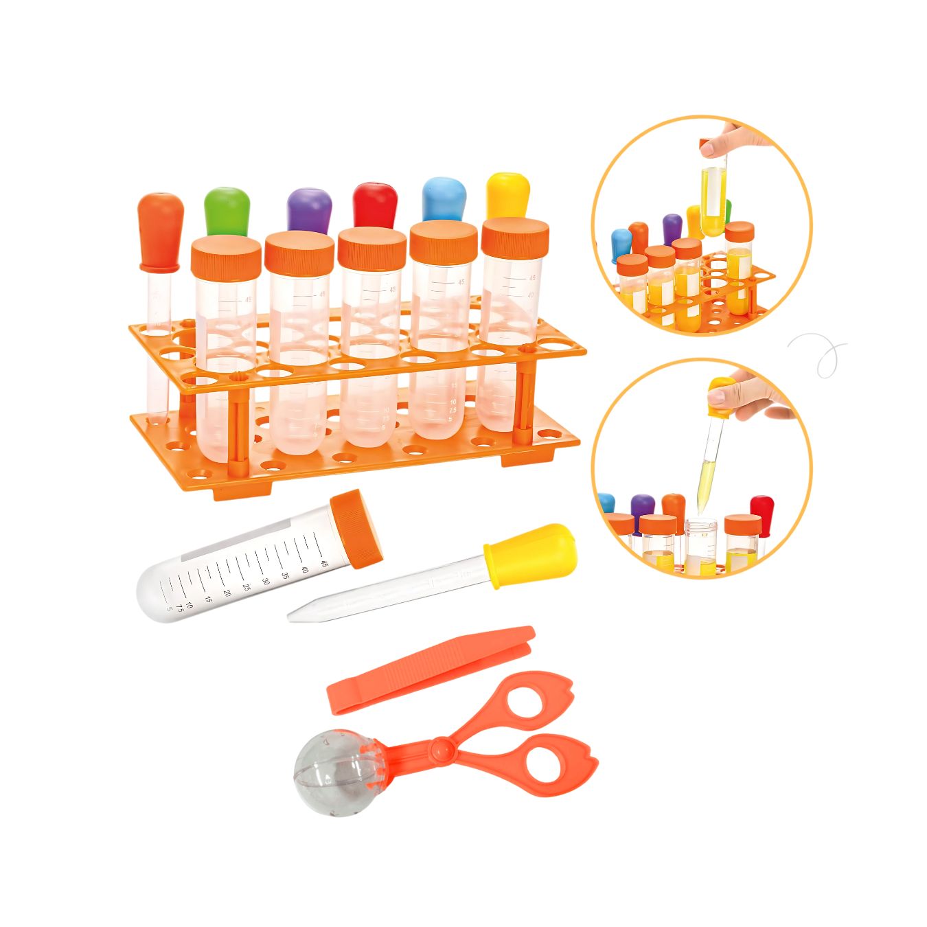 Kit Didáctico de Laboratorio Científico 78 Experimentos STEM para Niños - 2