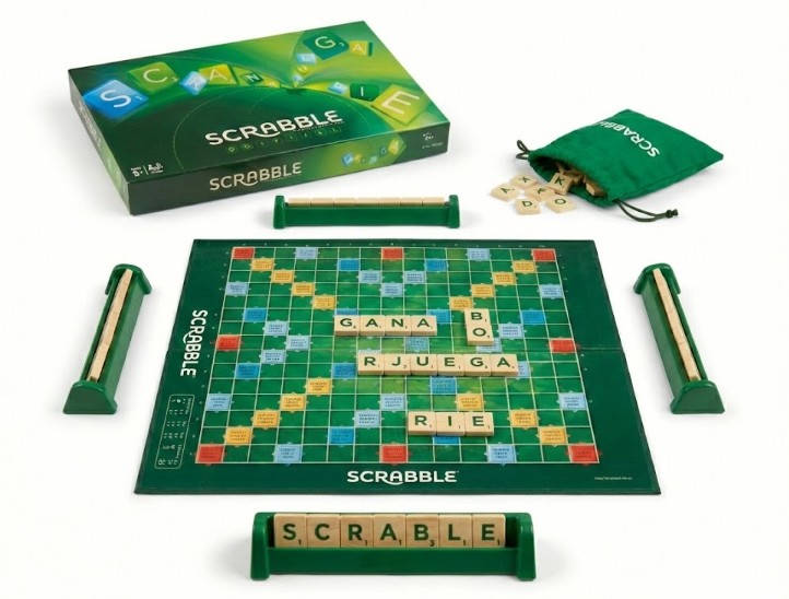 JUEGO DE MESA SCRABBLE PALABRAS CRUZADAS - 3