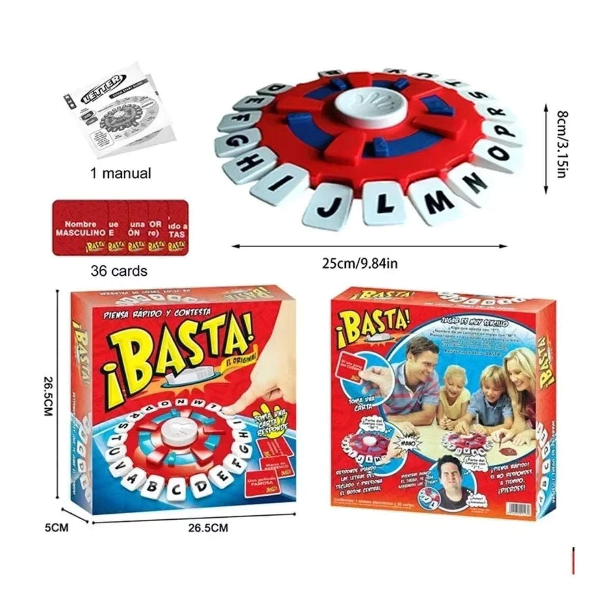 BASTA ELECTRÓNICO JUEGO DE MESA FAMILIAR - 2
