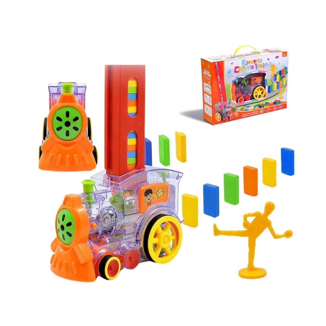 TREN DOMINÓ MUSICAL AUTOMÁTICO PARA NIÑOS - 1