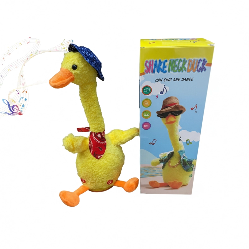 PELUCHE PATITO BAILARÍN MUSICAL JUGUETE INTERACTIVO - 1