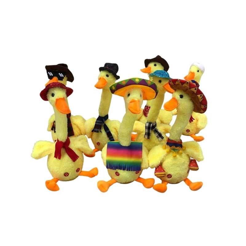 PELUCHE PATITO BAILARÍN MUSICAL JUGUETE INTERACTIVO - 5