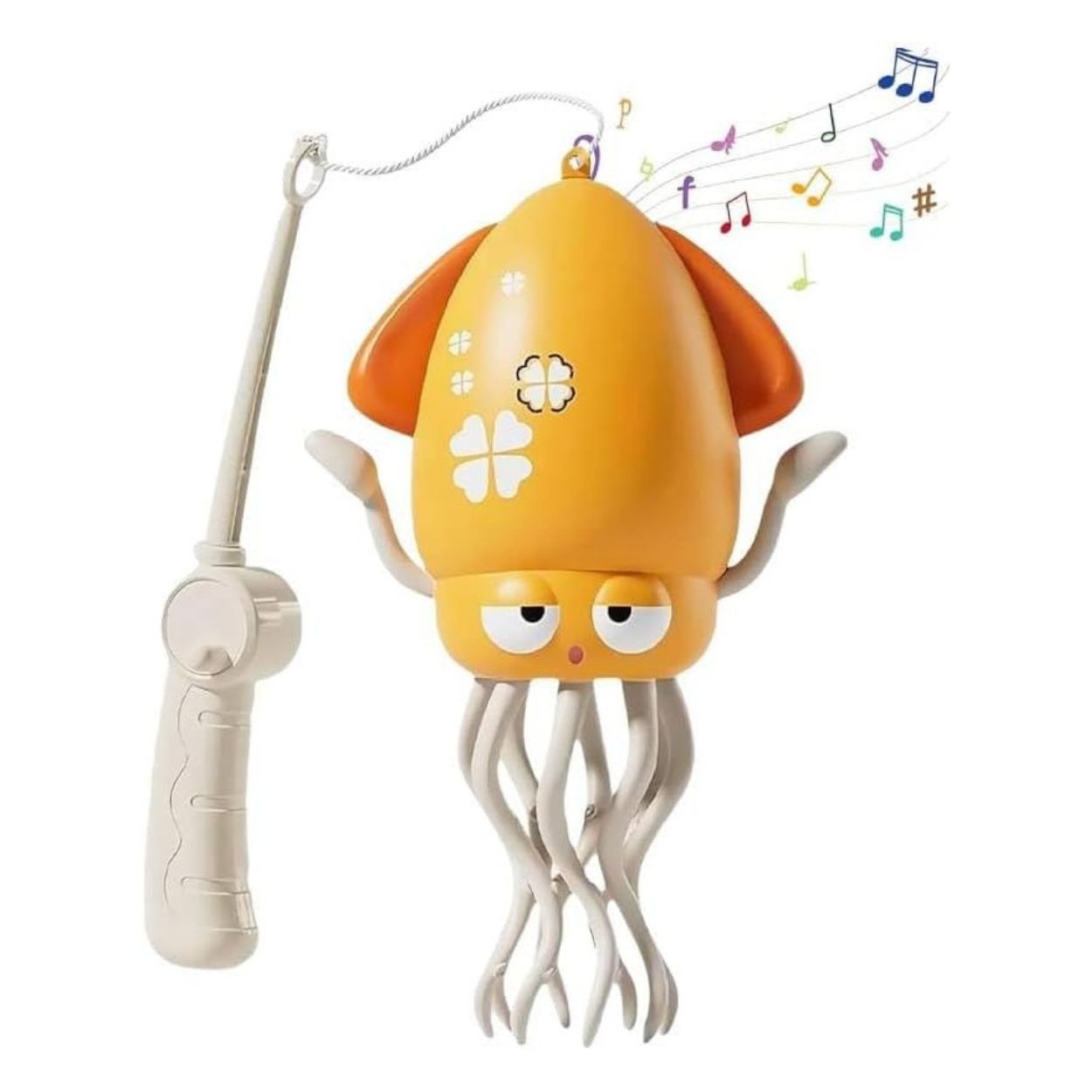 JUGUETE SENSORIAL PULPO MUSICAL BAILARÍN CON LUCES RECARGABLE BEBÉ - 1