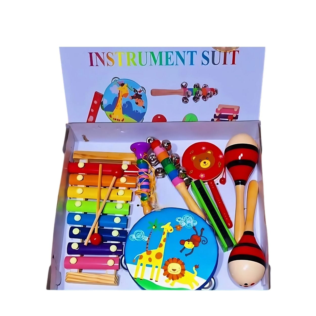 INSTRUMENTOS MUSICALES MONTESSORI DE MADERA PARA NIÑOS - 2