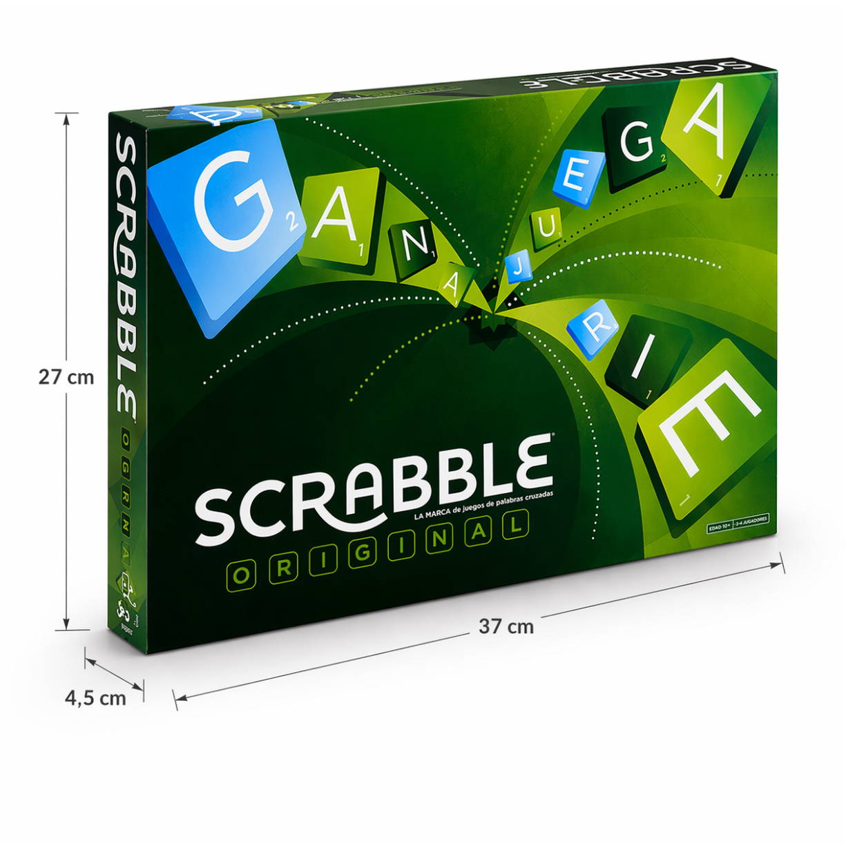 SCRABBLE JUEGO DE MESA PARA FAMILIA Y AMIGOS - 4