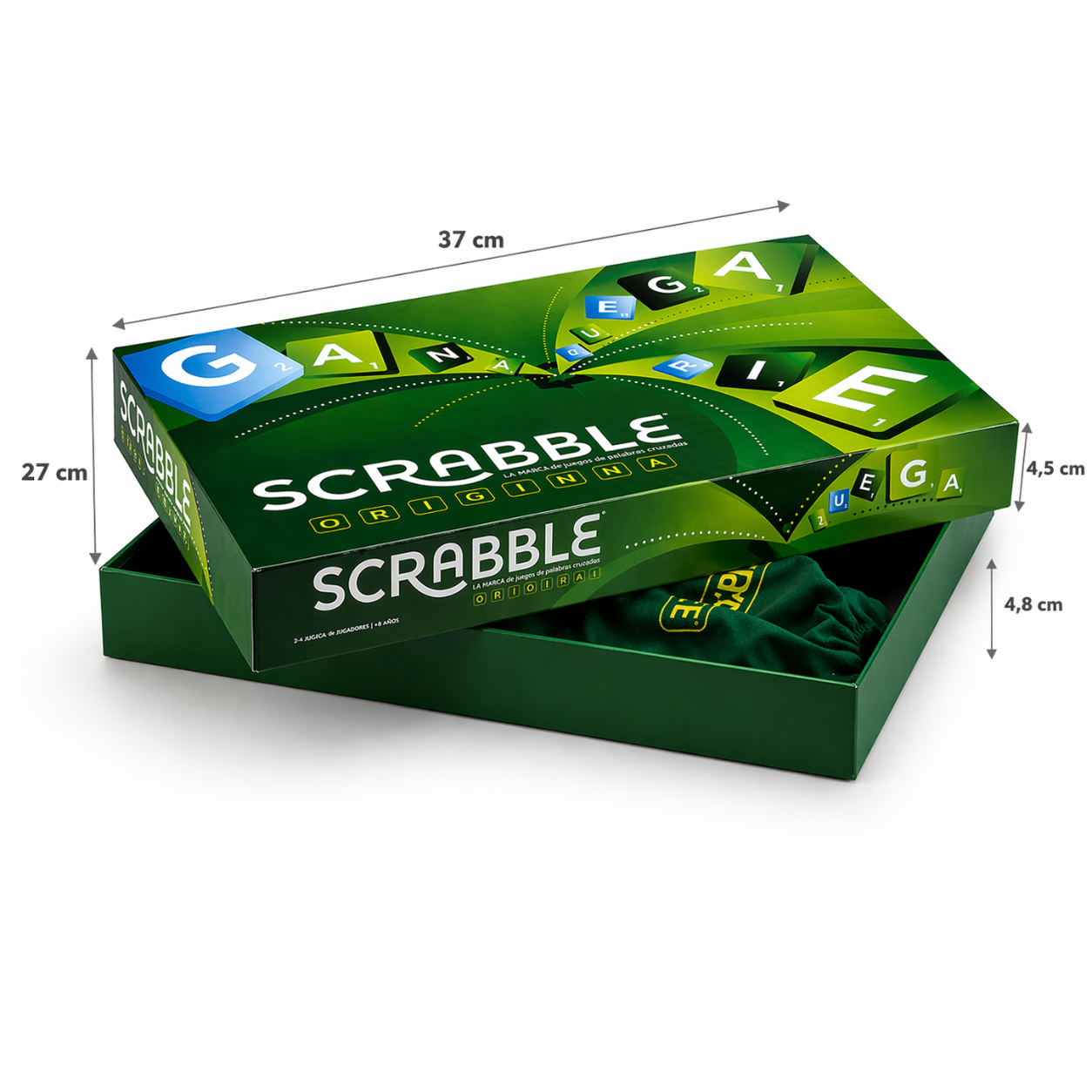 SCRABBLE JUEGO DE MESA PARA FAMILIA Y AMIGOS - 5