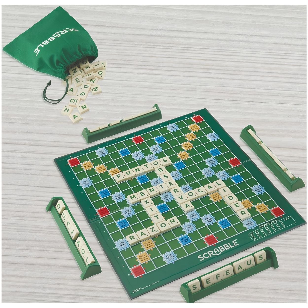 SCRABBLE JUEGO DE MESA PARA FAMILIA Y AMIGOS - 6